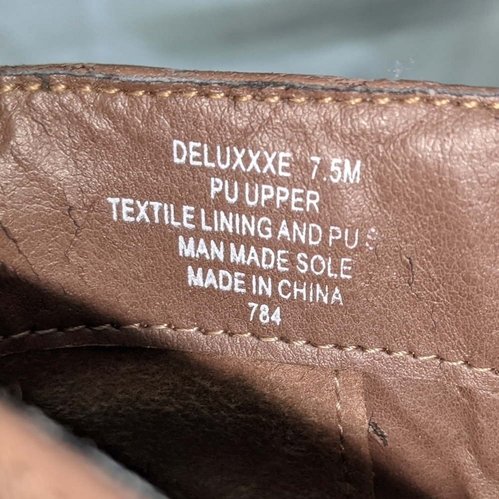 Madden Girl Deluxxxe Women's Strappy Ankle Boots Size 7.5M Zip Closure Brown - Picture 9 of 10